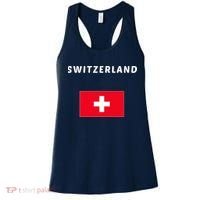 Switzerland Swiss Flag Women's Tank Top thumb 0
