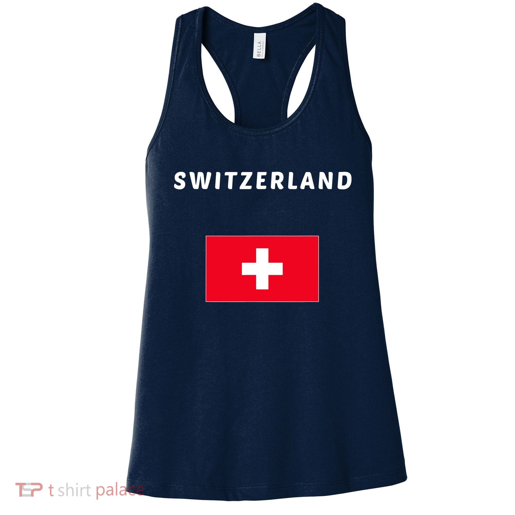 Switzerland Swiss Flag Women's Tank Top