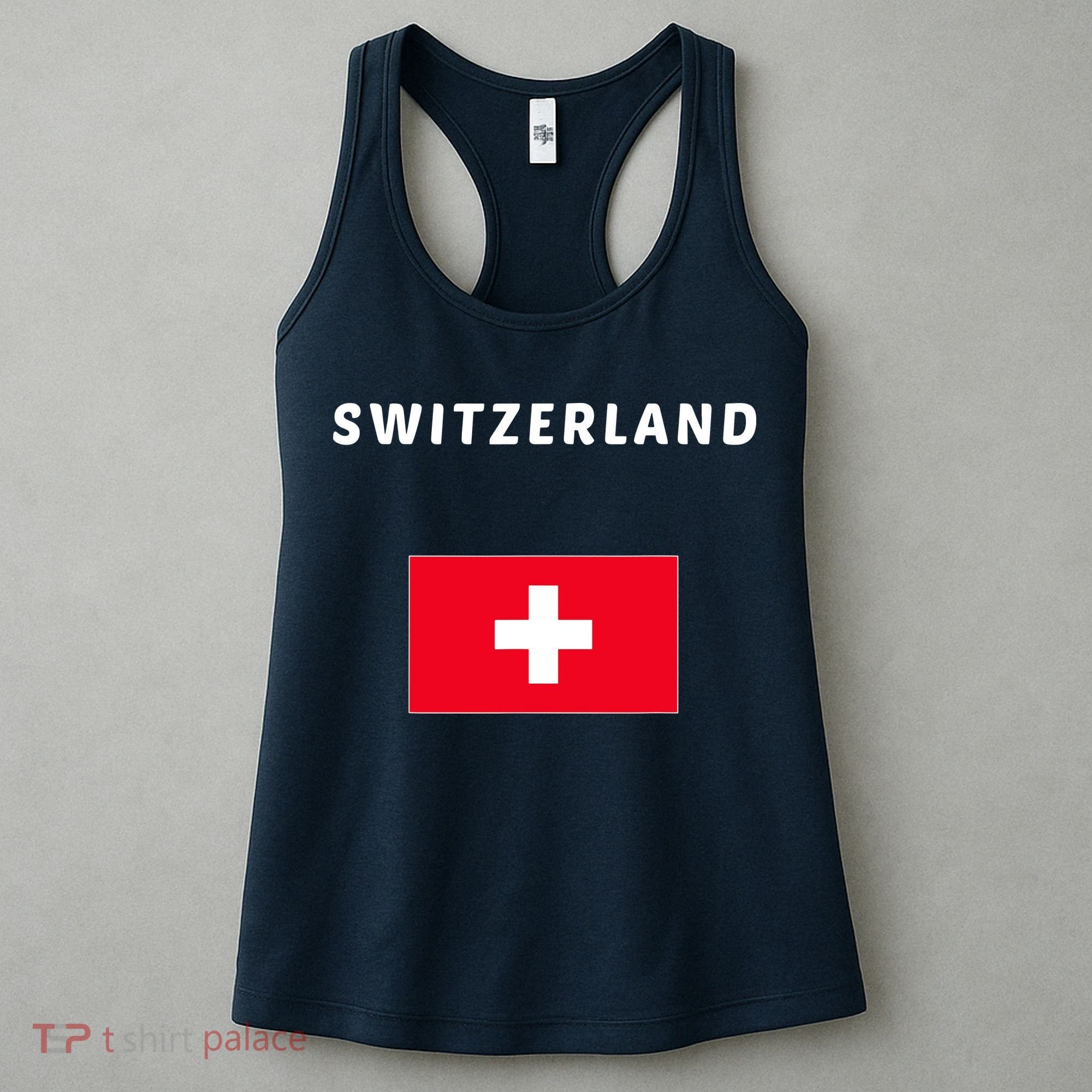 Switzerland Swiss Flag Women's Tank Top