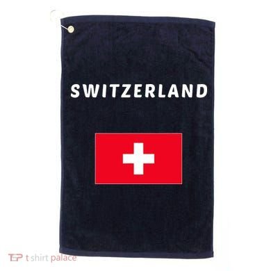 Switzerland Swiss Flag Golf Towel