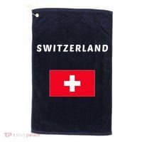 Switzerland Swiss Flag Golf Towel thumb 0