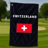 Switzerland Swiss Flag Golf Towel thumb 1