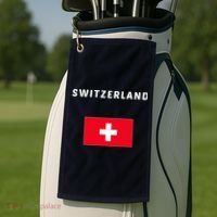 Switzerland Swiss Flag Golf Towel thumb 2