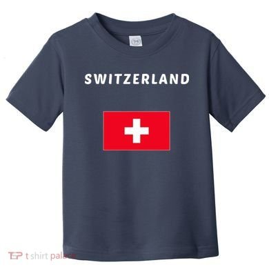 Switzerland Swiss Flag Toddler T-Shirt