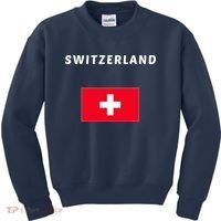 Switzerland Swiss Flag Kids Sweatshirt thumb 0