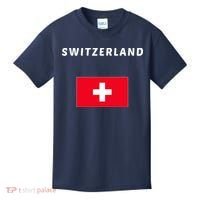 Switzerland Swiss Flag Kids T-Shirt thumb 0
