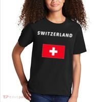Switzerland Swiss Flag Kids T-Shirt thumb 2