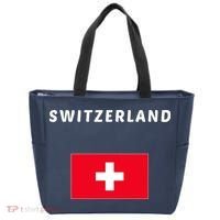 Switzerland Swiss Flag Tote Bag thumb 0
