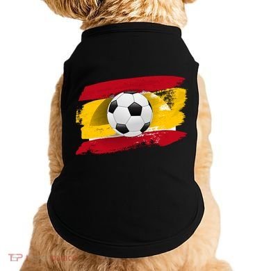 Spain Soccer Flag Doggie Tank