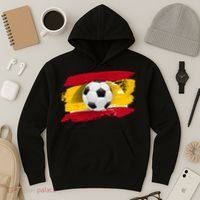 Spain Soccer Flag Hoodie thumb 3