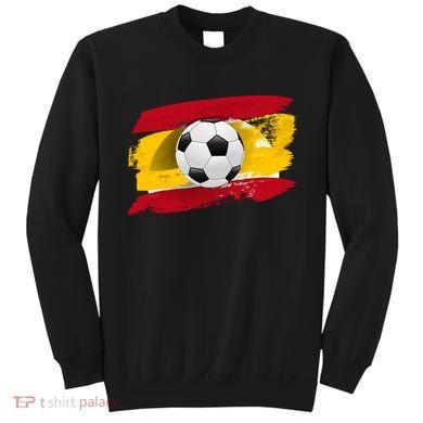 Spain Soccer Flag Sweatshirt