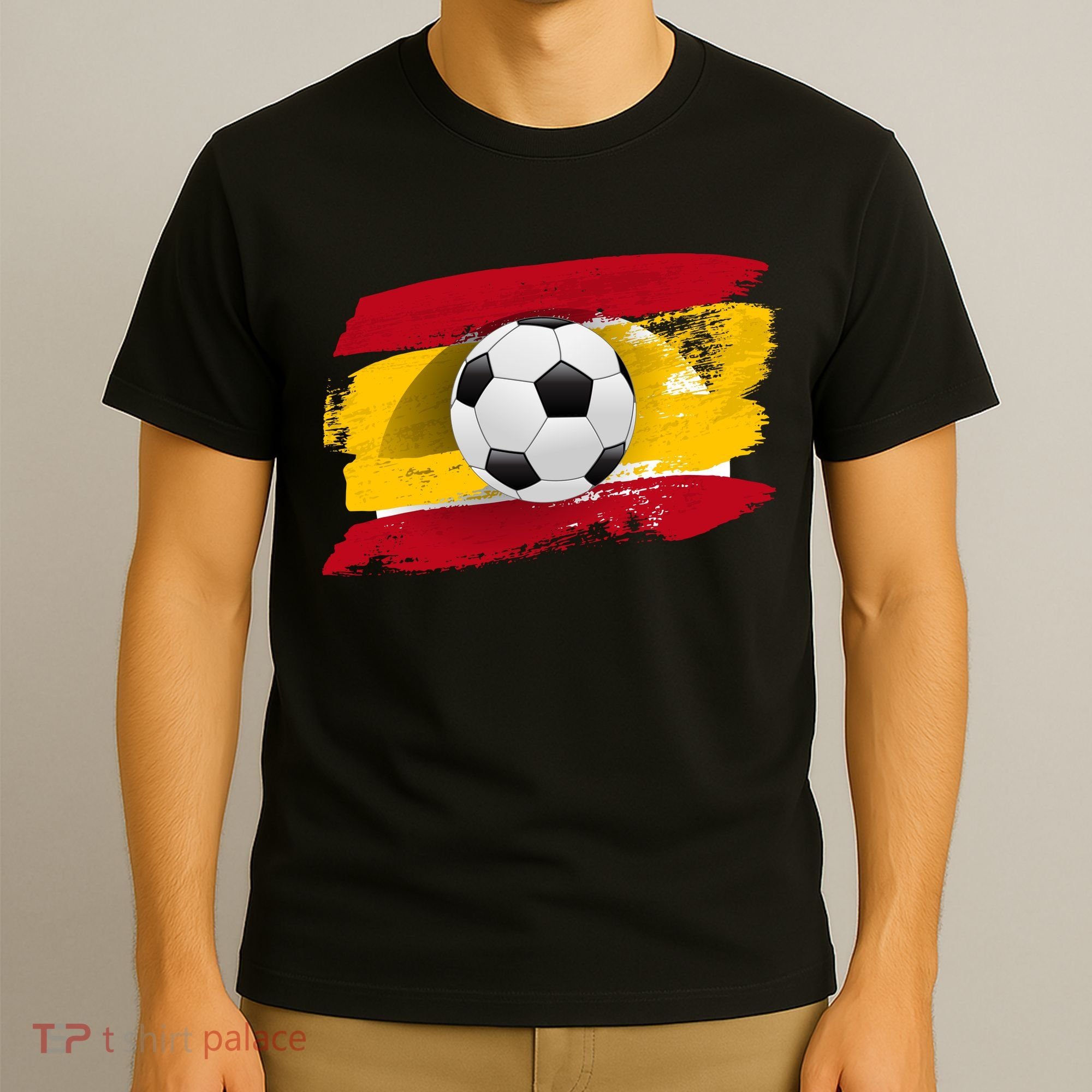 Spain Soccer Flag T-Shirt