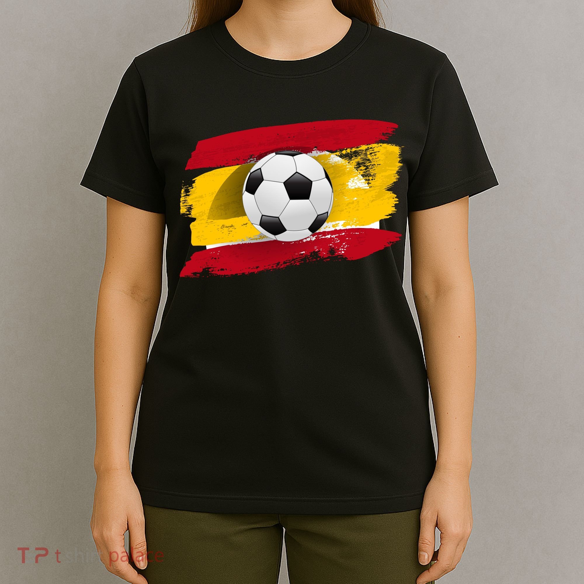 Spain Soccer Flag T-Shirt