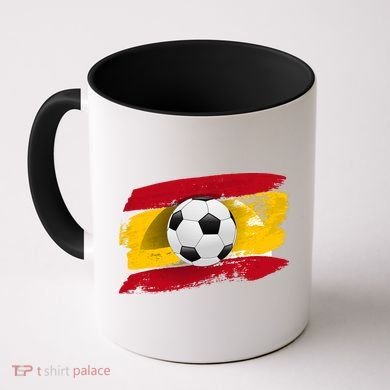 Spain Soccer Flag Coffee Mug