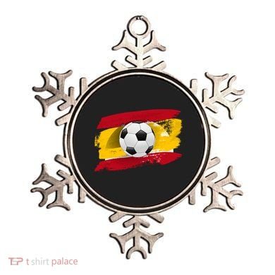 Spain Soccer Flag Ornament