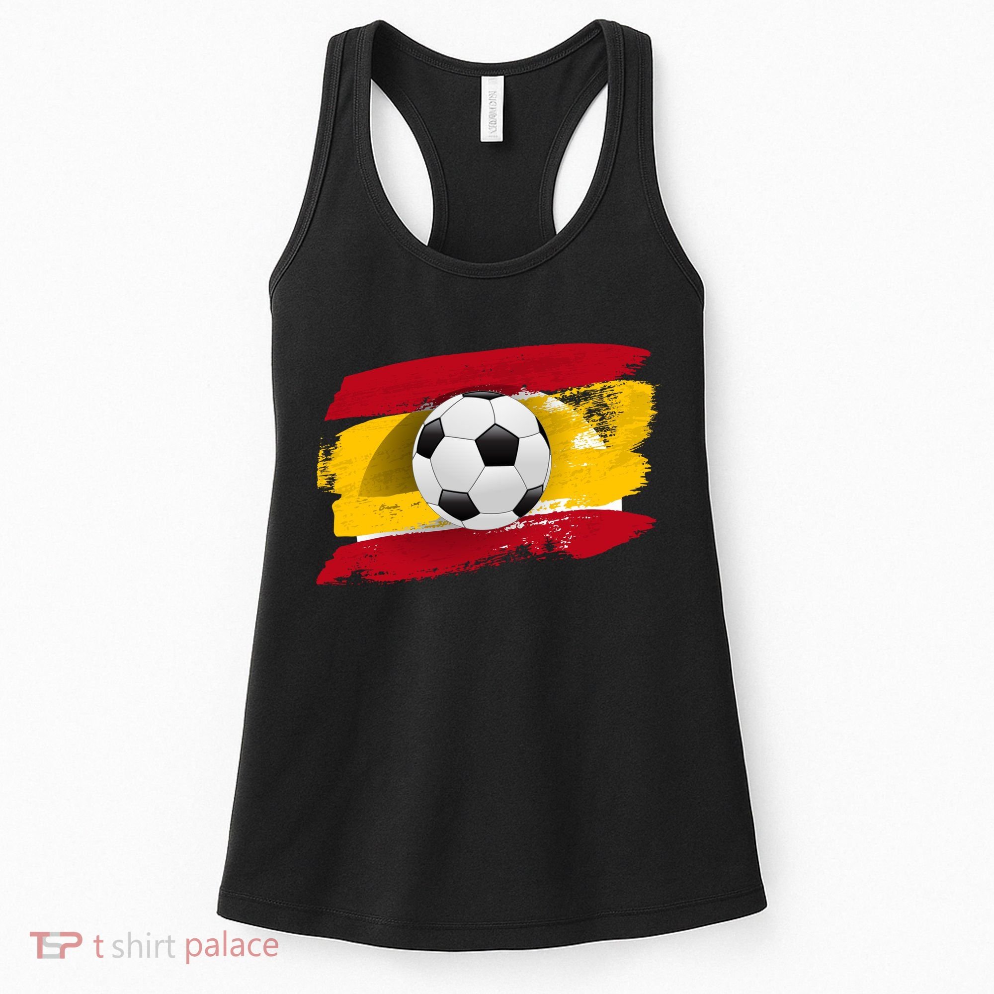 Spain Soccer Flag Women's Tank Top