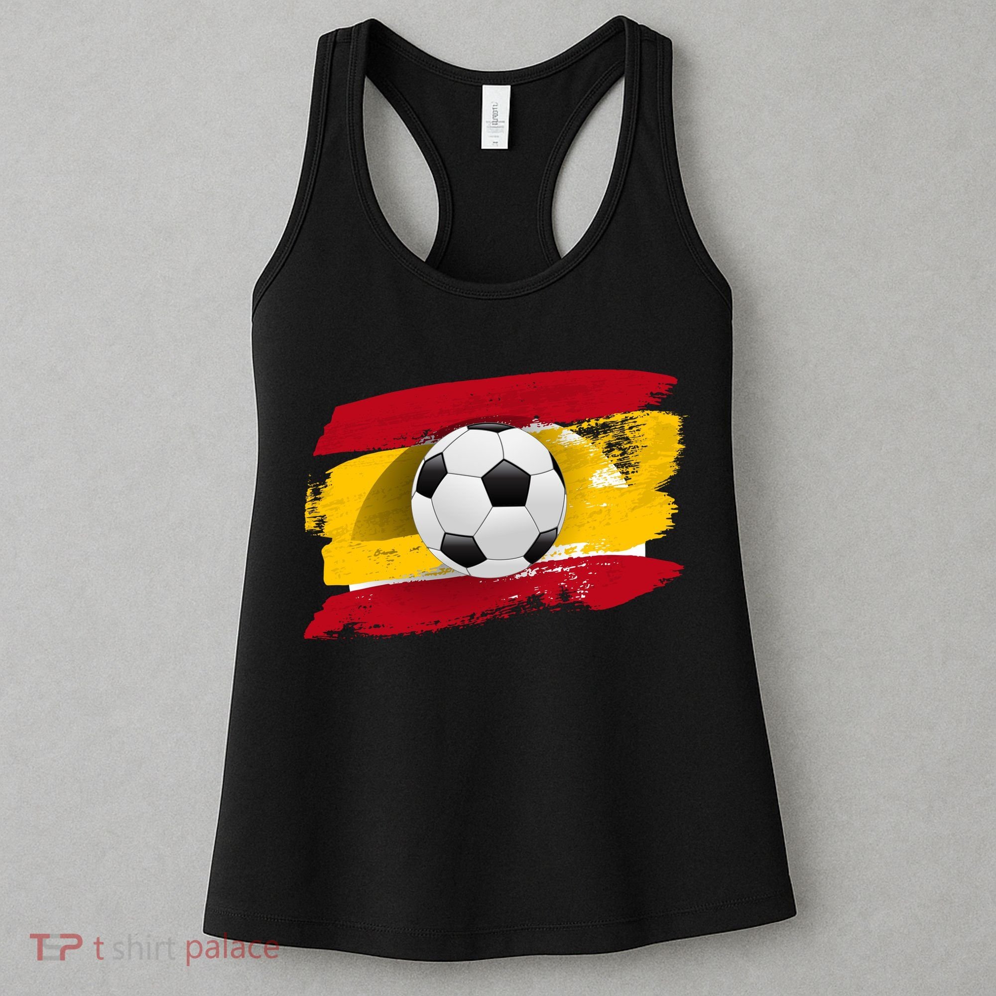Spain Soccer Flag Women's Tank Top