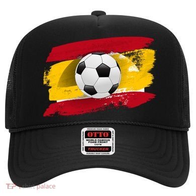 Spain Soccer Flag Hat