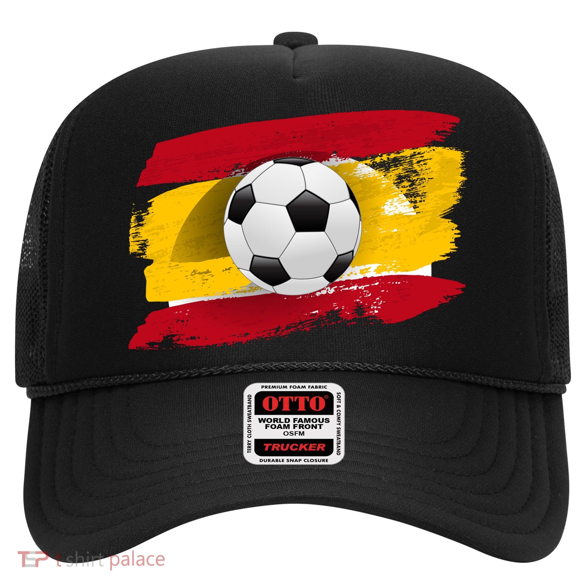 Spain Soccer Flag Hat