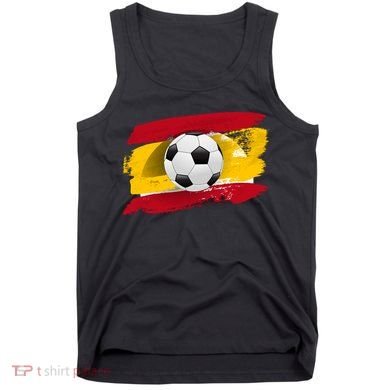 Spain Soccer Flag Tank Top