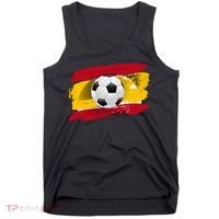Spain Soccer Flag Tank Top thumb 0