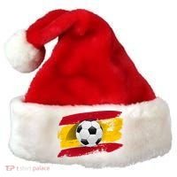 Spain Soccer Flag Santa Hat thumb 0