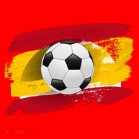 Spain Soccer Flag Santa Hat thumb 1