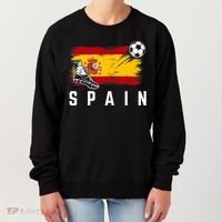 Spain Soccer Fan Gear Flag Women's Sweatshirt thumb 0