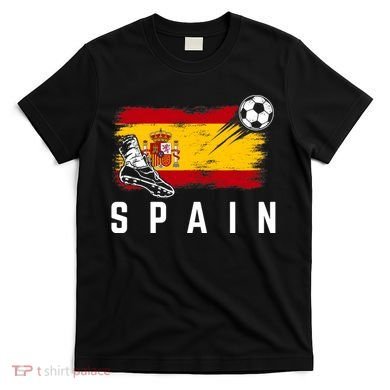 Spain Soccer Fan Gear Flag T-Shirt