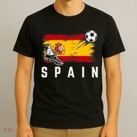 Spain Soccer Fan Gear Flag T-Shirt thumb 3