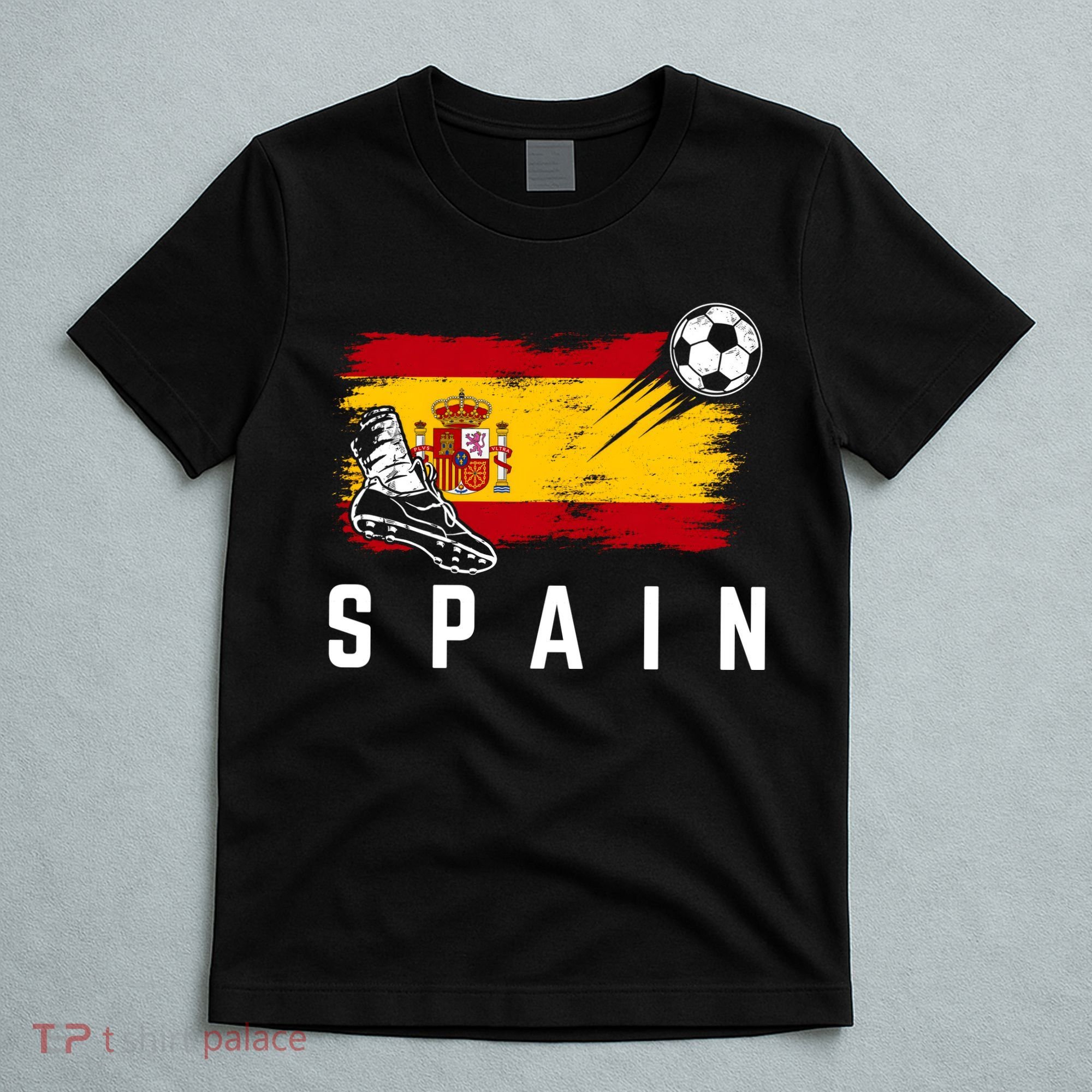 Spain Soccer Fan Gear Flag T-Shirt