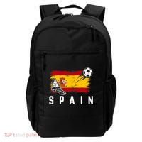 Spain Soccer Fan Gear Flag Backpack thumb 0