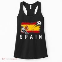 Spain Soccer Fan Gear Flag Women's Tank Top thumb 0