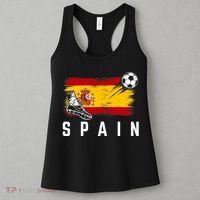 Spain Soccer Fan Gear Flag Women's Tank Top thumb 3