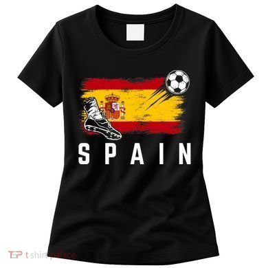Spain Soccer Fan Gear Flag Women's T-Shirt