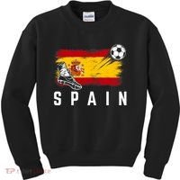 Spain Soccer Fan Gear Flag Kids Sweatshirt thumb 0