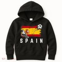 Spain Soccer Fan Gear Flag Kids Hoodie thumb 0