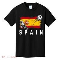 Spain Soccer Fan Gear Flag Kids T-Shirt thumb 0