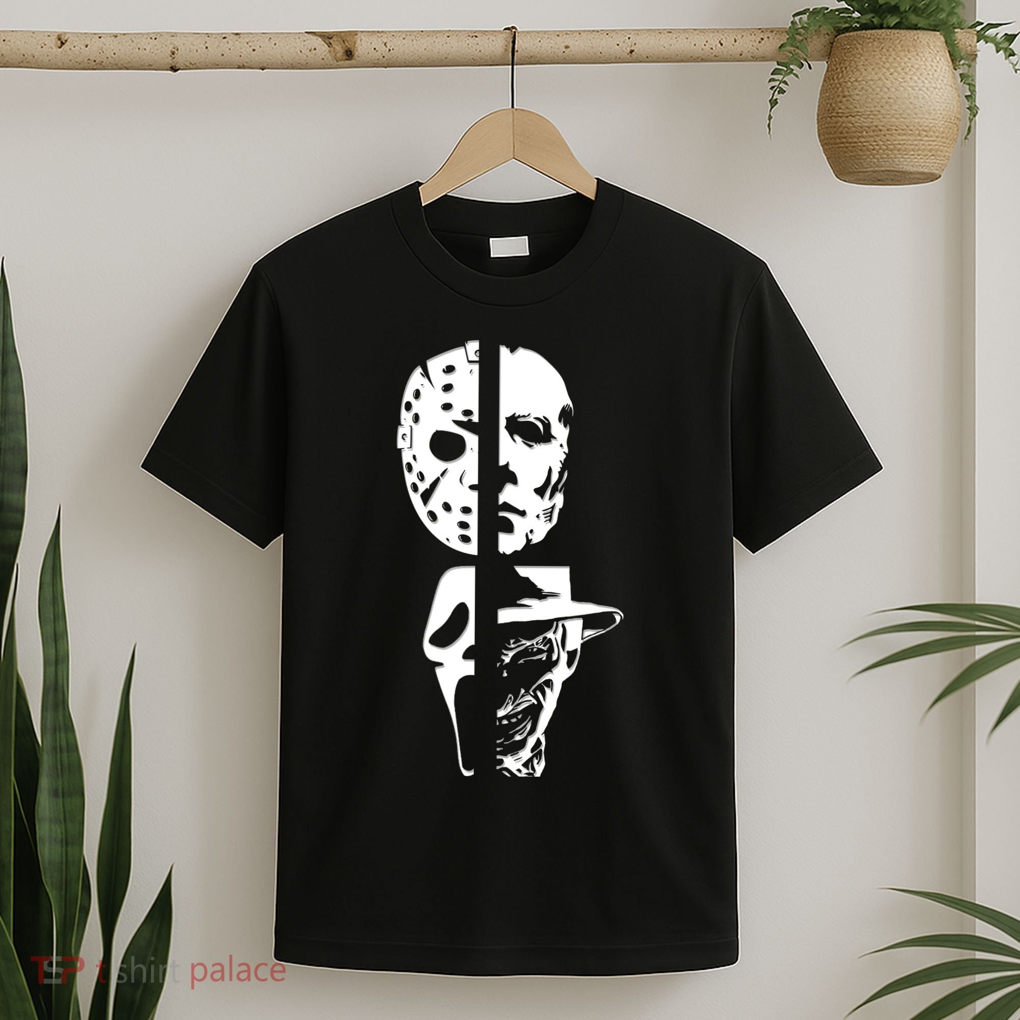 Supervillain Scary Faces Halloween T-Shirt