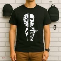 Supervillain Scary Faces Halloween T-Shirt thumb 6
