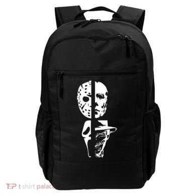 Supervillain Scary Faces Halloween Backpack
