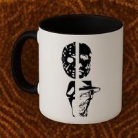 Supervillain Scary Faces Halloween Coffee Mug thumb 2