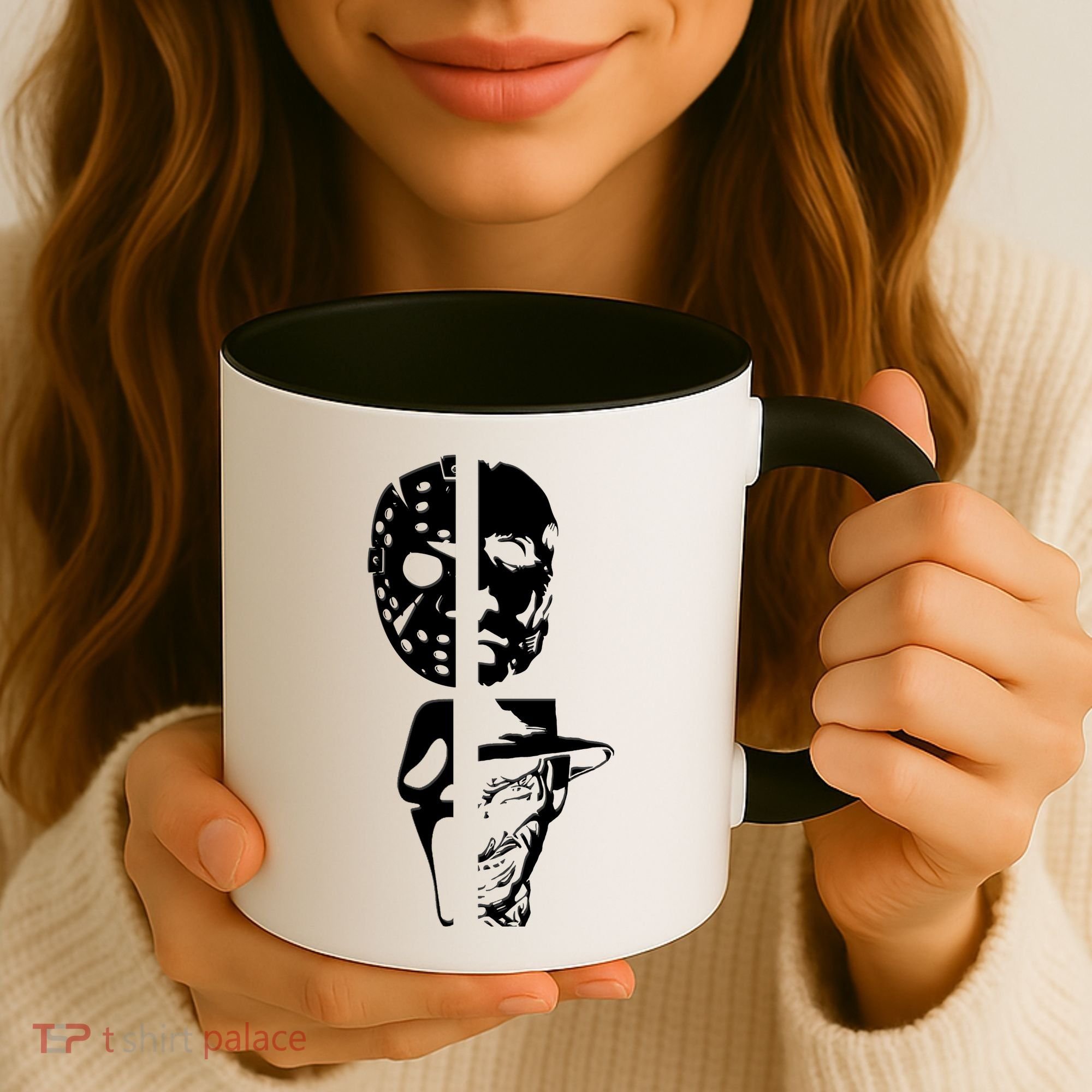 Supervillain Scary Faces Halloween Coffee Mug