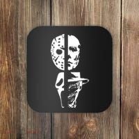 Supervillain Scary Faces Halloween Coaster thumb 0