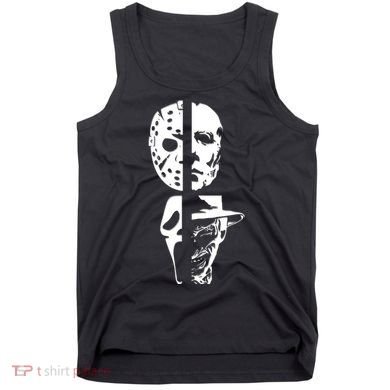 Supervillain Scary Faces Halloween Tank Top