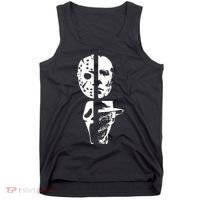 Supervillain Scary Faces Halloween Tank Top thumb 0