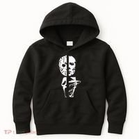 Supervillain Scary Faces Halloween Kids Hoodie thumb 0