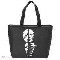 Supervillain Scary Faces Halloween Tote Bag thumb 0