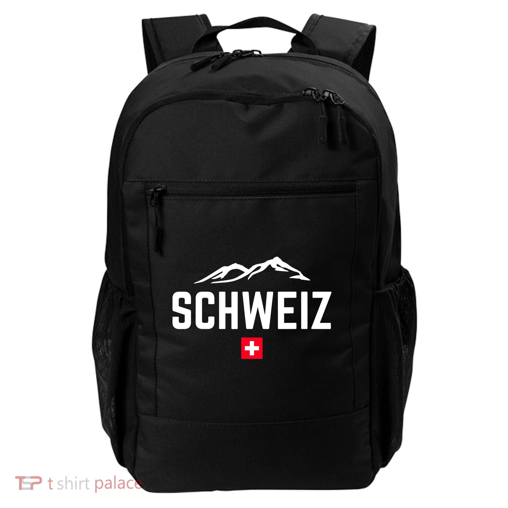 SUISSE SWITZERLAND Flag Backpack