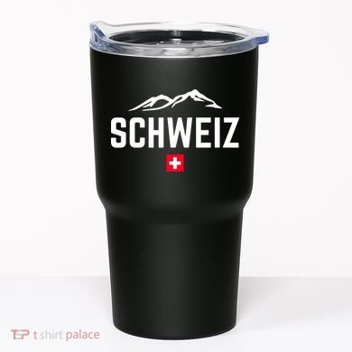 SUISSE SWITZERLAND Flag Tumbler